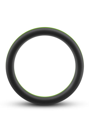 PERFORMANCE SILICONE GO PRO COCK RING BLACK/GREEN