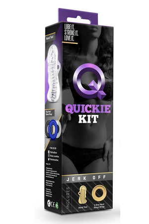 QUICKIE KIT JERK OFF CLEAR