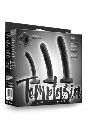 TEMPTASIA TWIST KIT SET OF THREE BLACK
