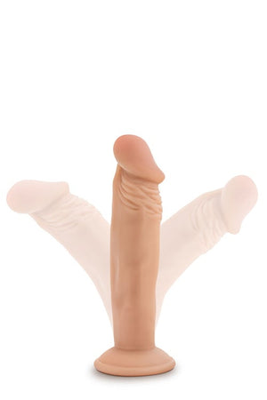 DR. SKIN DR SMALL 6 INCH DILDO VANILLA