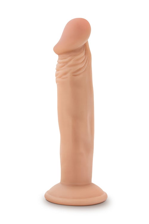 DR. SKIN DR SMALL 6 INCH DILDO VANILLA