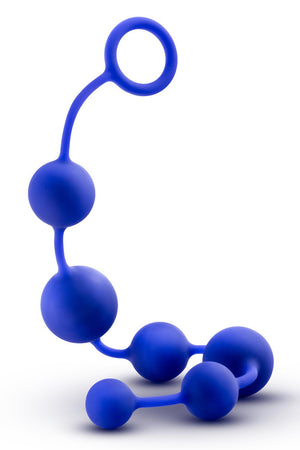 PERFORMANCE SILICONE ANAL BEADS INDIGO