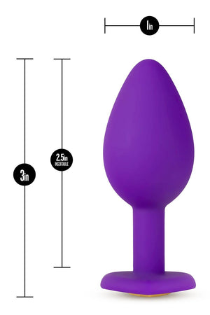 TEMPTASIA BLING PLUG SMALL PURPLE