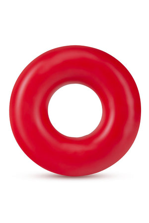 STAY HARD DONUT RINGS OVERSIZED RED