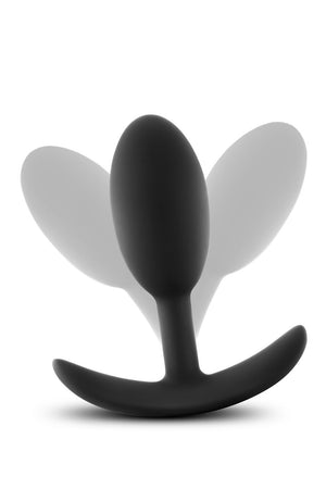ANAL ADVENTURES PLATINUM VIBRA SLIM PLUG - MEDIUM