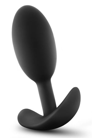ANAL ADVENTURES PLATINUM VIBRA SLIM PLUG - MEDIUM
