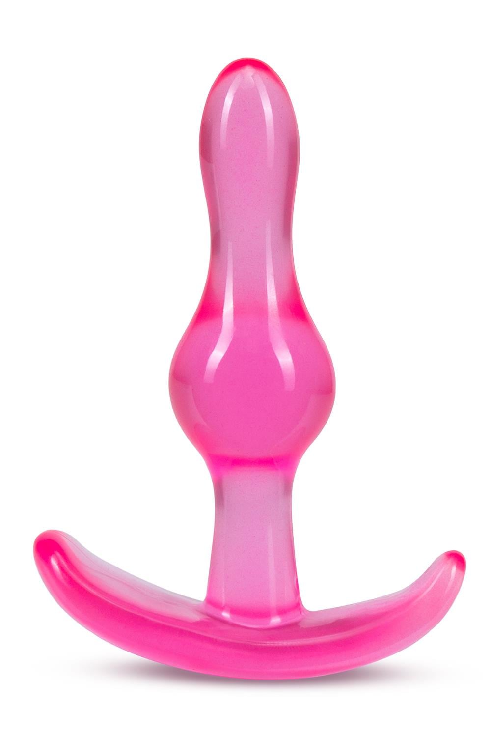 B YOURS CURVY ANAL PLUG PINK