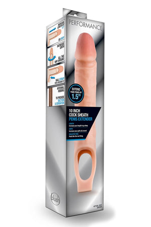 PERFORMANCE 10 INCH COCK SHEATH EXTENDER