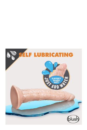 DR. SKIN 7 INCH SELF LUBRICATING DILDO