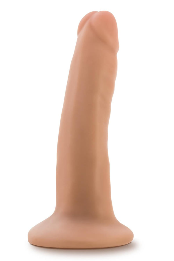 DR. SKIN PLUS 5 INCH POSABLE DILDO VANILLA