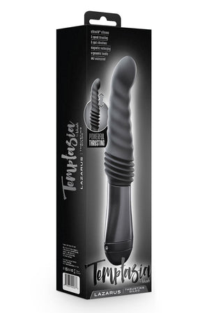 TEMPTASIA LAZARUS THRUSTING DILDO BLACK