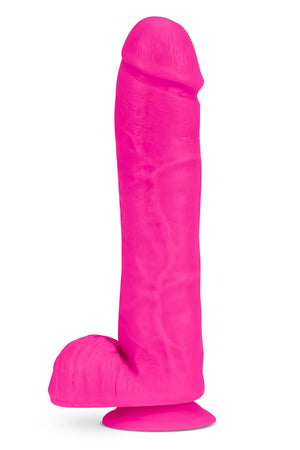 AU NATUREL BOLD BIG JOHN 11 INCH DILDO PINK
