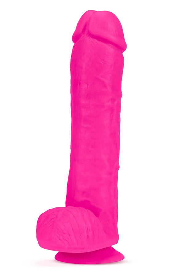 AU NATUREL BOLD BIG JOHN 11 INCH DILDO PINK