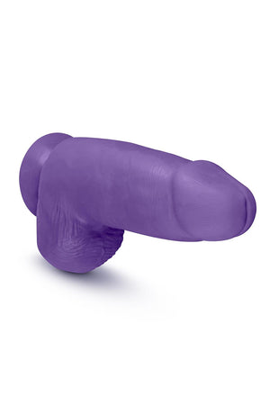 AU NATUREL BOLD CHUB 10 INCH DILDO PURPLE