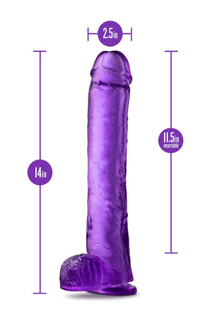 B YOURS PLUS HEFTY N’ HUNG PURPLE