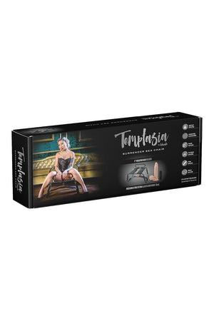 TEMPTASIA SURRENDER SEX CHAIR BLACK