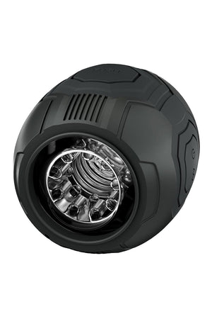 M FOR MEN DOME X VIBRATING MASTURBATOR BLACK