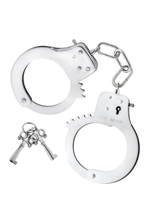 TEMPTASIA BEGINNER CUFFS SILVER