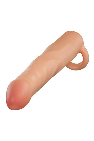 PERFORMANCE PLUS 2.5 INCH SILICONE PENIS XTENDER BEIGE