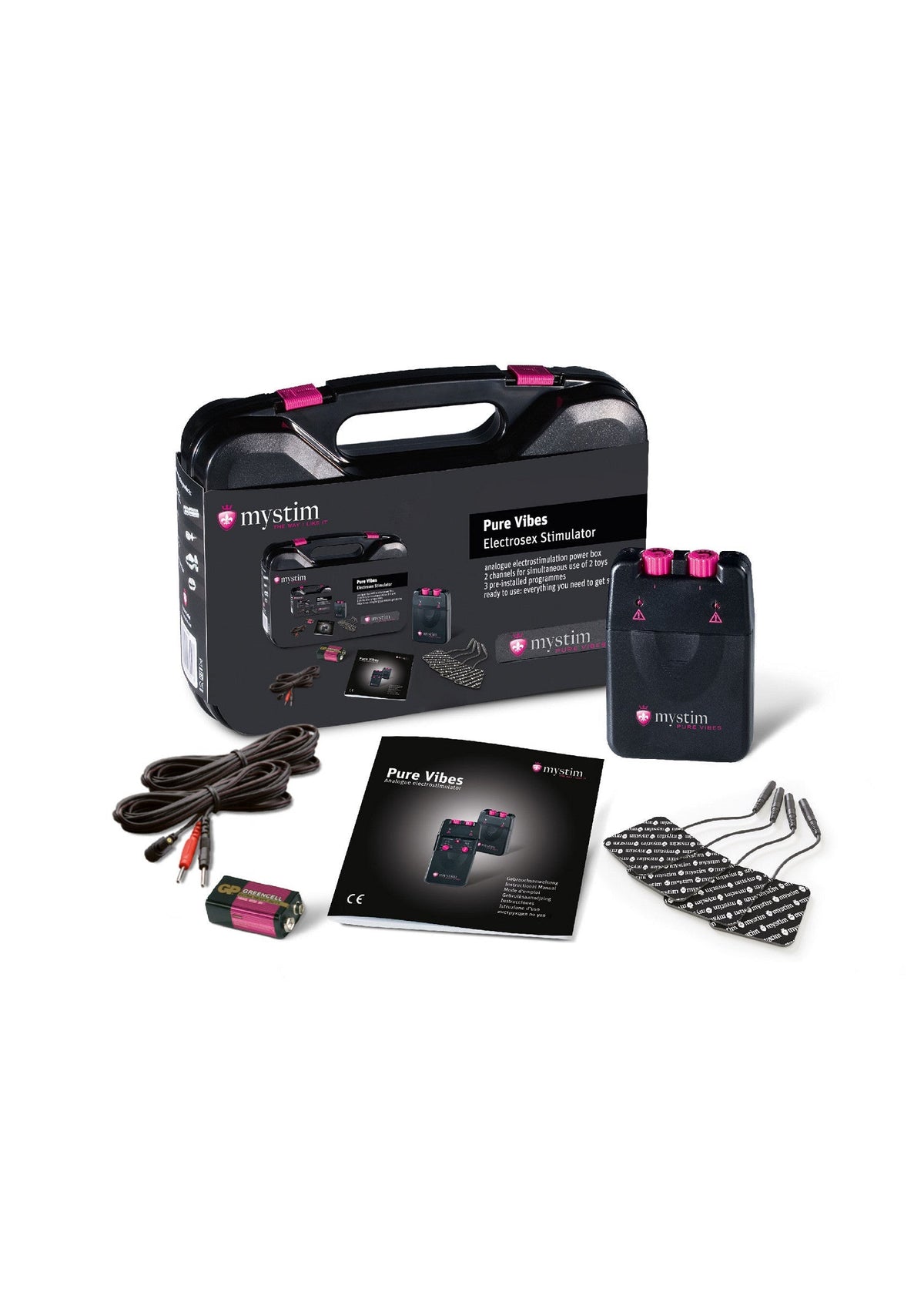 Appareil d'électrostimulation Mystim Tens Unit 3F Pure Vibes