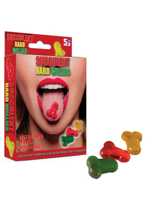 Bonbons durs coquins en forme de pénis