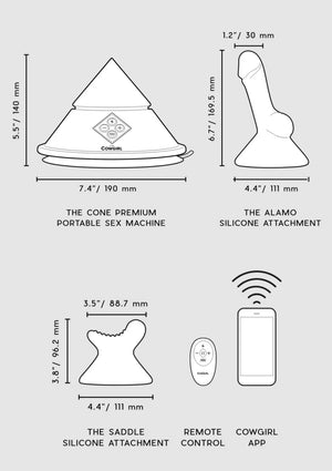 Machine à sexe Cowgirl Cone