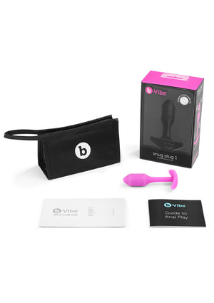 Plug anal B-Vibe Snug 1