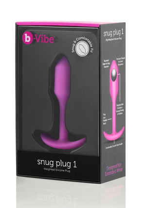Plug anal B-Vibe Snug 1