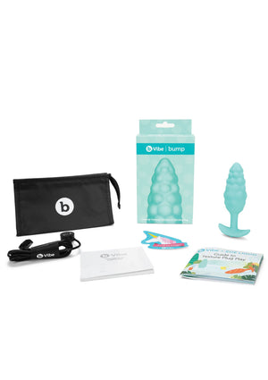 Plug anal texturé B-Vibe Bump