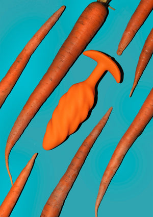Plug anal texturé B-Vibe Swirl