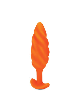 Plug anal texturé B-Vibe Swirl