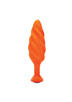 Plug anal texturé B-Vibe Swirl