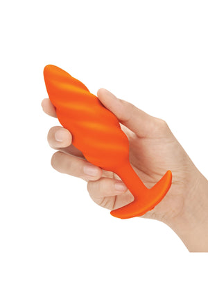 Plug anal texturé B-Vibe Swirl