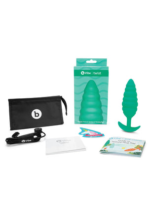 Plug anal texturé B-Vibe Twist