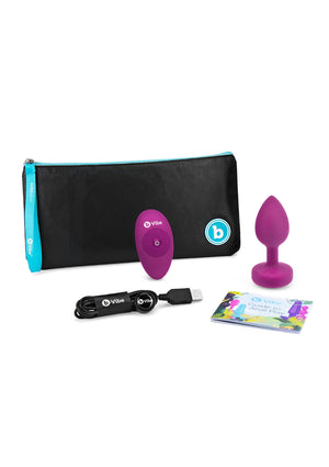 Plug anal vibrant B-Vibe Jewel S/M