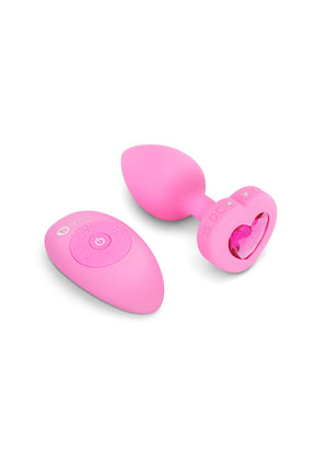 Plug anal vibrant B-Vibe Heart S/M