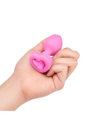 Plug anal vibrant B-Vibe Heart S/M