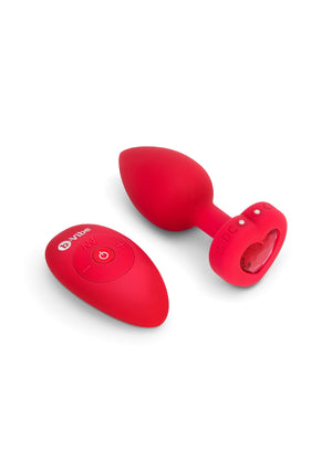Plug anal vibrant B-Vibe Heart M/L