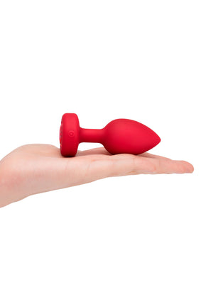 Plug anal vibrant B-Vibe Heart M/L