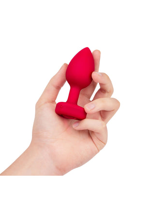 Plug anal vibrant B-Vibe Heart M/L