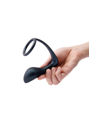 Anneau pénien et masseur de prostate B-Vibe Ringer