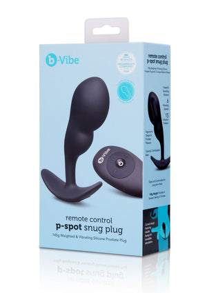 Masseur de prostate B-Vibe P-Spot SnugPlug - Moyen