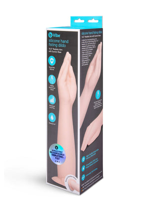 Gode de fisting en forme de main en silicone