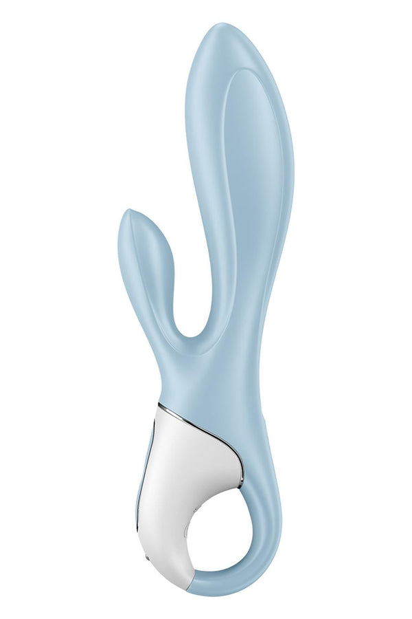 SATISFYER - AIR PUMP BUNNY 1 VIBRATEUR GONFLABLE LAPIN BLEU