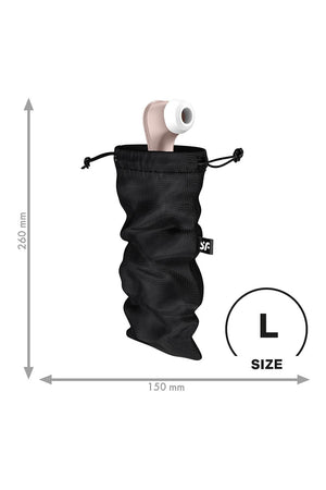 SATISFYER TREASURE BAG L BLACK
