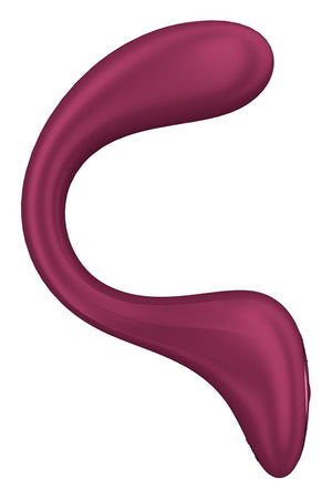 SATISFYER G FOR GODDESS 2 WINE RED
