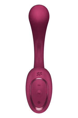 SATISFYER G FOR GODDESS 2 WINE RED