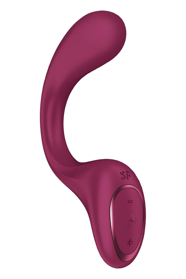 SATISFYER - G FOR GODDESS 2 BOUTEILLE VIBRATEUR LAPIN BORDEAUX