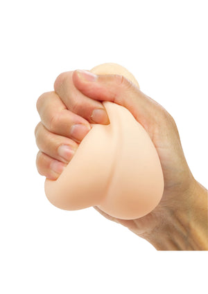 Balle anti-stress en forme de testicules