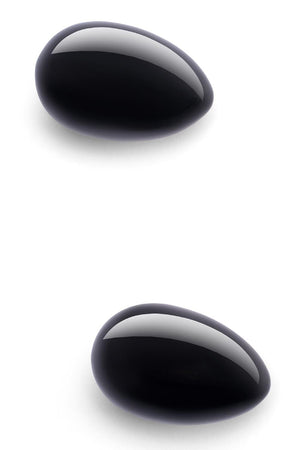 LE WAND CRYSTAL YONI EGGS BLACK OBSIDIAN
